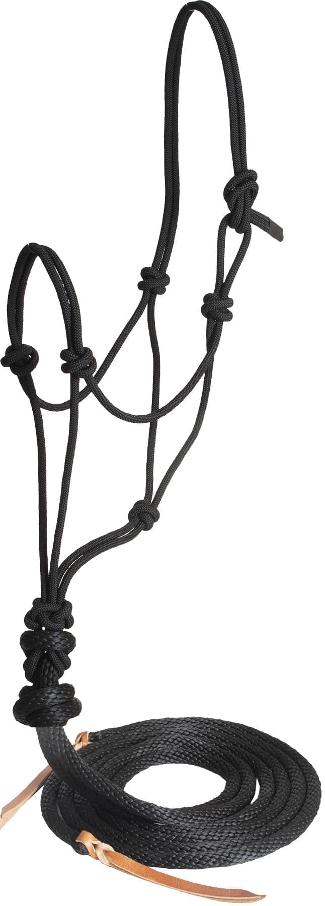 Loping Rope Halter w/ Poly Split Reins Jeffers