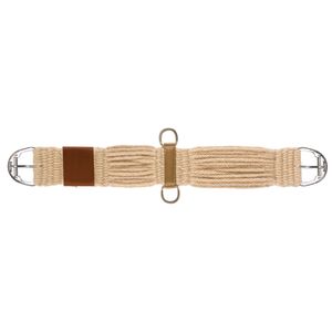 Mustang Mohair Pro-Roller Straight Cinch, Brown