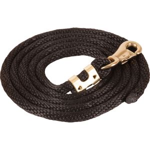 Mustang Solid Poly Lead Rope, Bull Snap