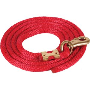 Mustang Solid Poly Lead Rope, Bull Snap