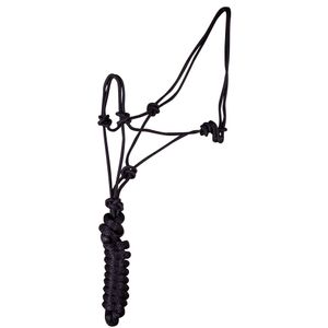 Poly Braided Rope Horse Halter with Lead