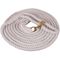Cotton Lunge Line, 1/2" x 25' w/ brass-plated bolt snap