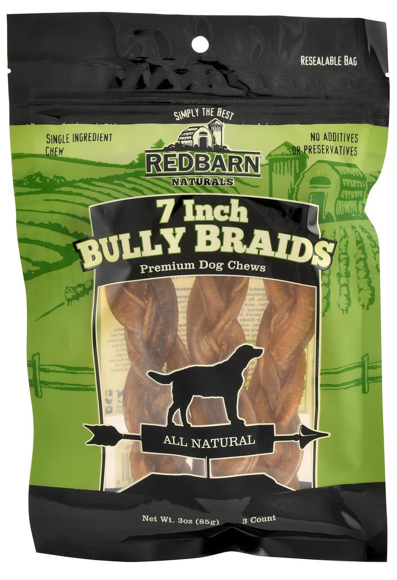 Redbarn 7" Braided Bully Sticks Jeffers