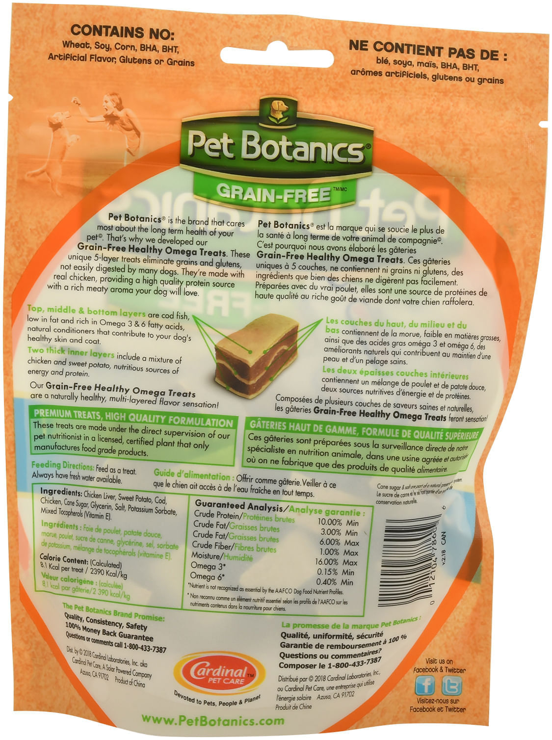 Pet Botanics Healthy Omega Dog Treats, 5 oz Jeffers