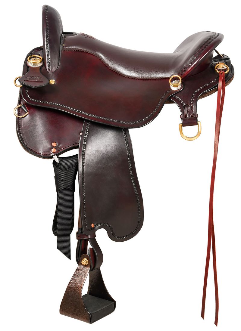 Tucker-Endurance-Trail-Saddle-with-Tooling-Wide