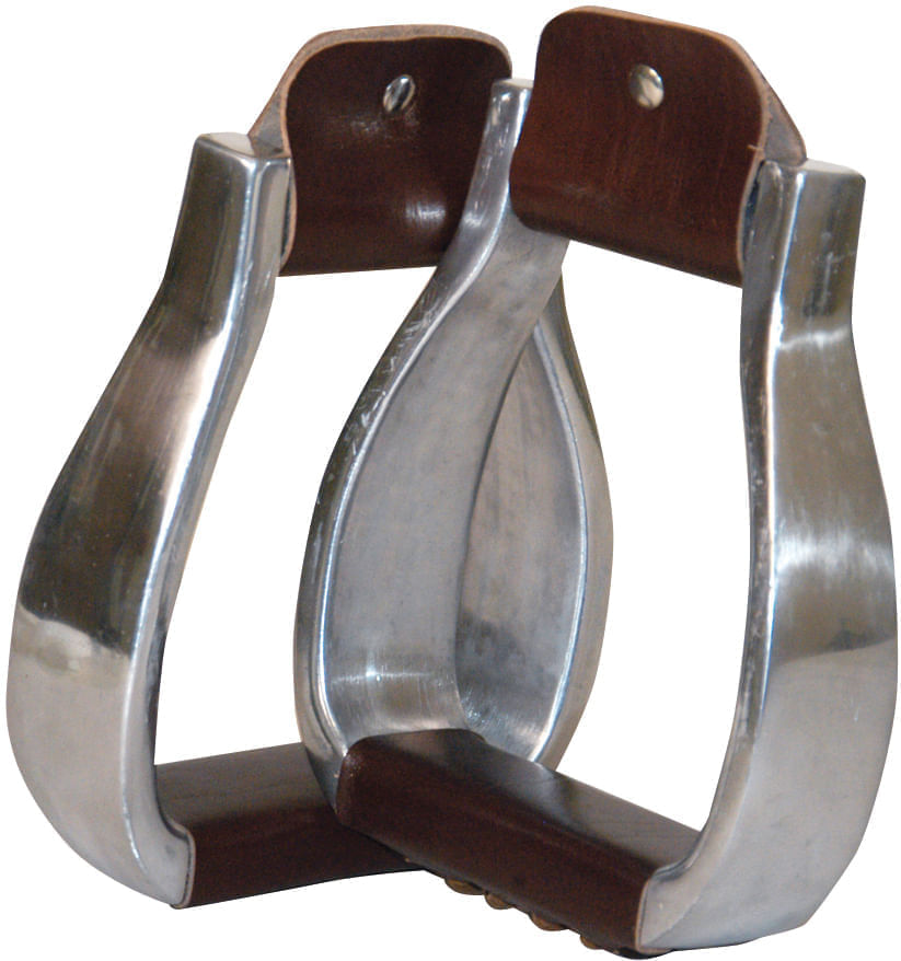 Aluminum Stirrups for Horses, Pair Jeffers