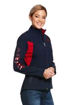 Navy-Ariat-Team-Softshell-Jacket
