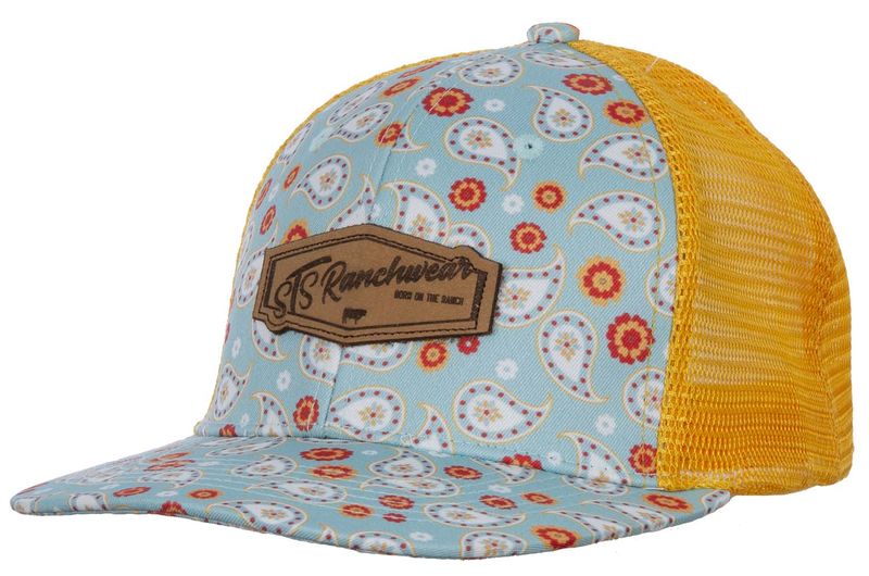 STS-Turquoise-Paisley-Patch-Hat-Ladies