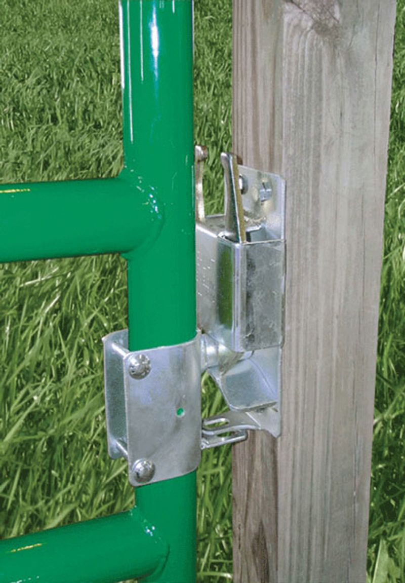 Co-Line Lockable 2-Way Livestock Gate Latch Auto Close Door Swimming Lock lot 4 