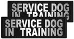 Reflective--Service-Dog-In-Training--Patches-set-of-2