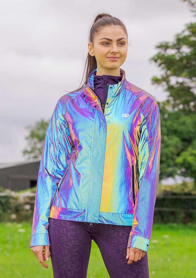Reflective Rainbow Jacke