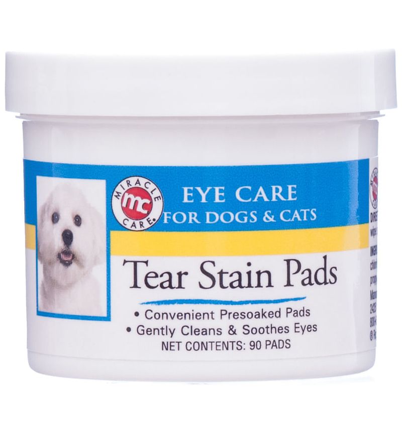 Dog Tear Stain Remover Pads, 90 count Jeffers
