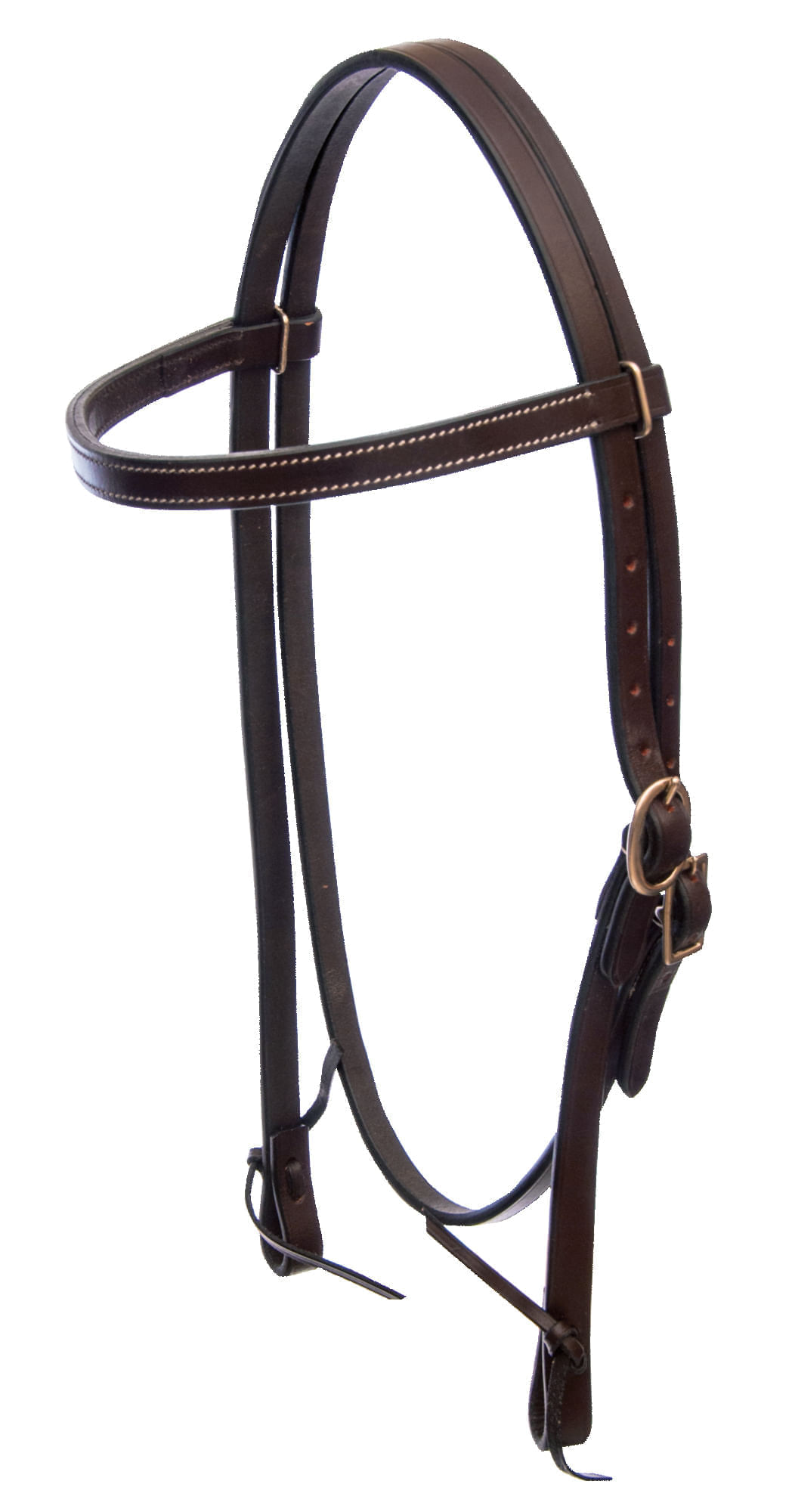 Jeffers Leather Browband Headstall, Havana - Jeffers