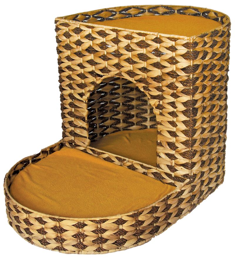 2-Tier-Water-Hyacinth-Cat-Bed