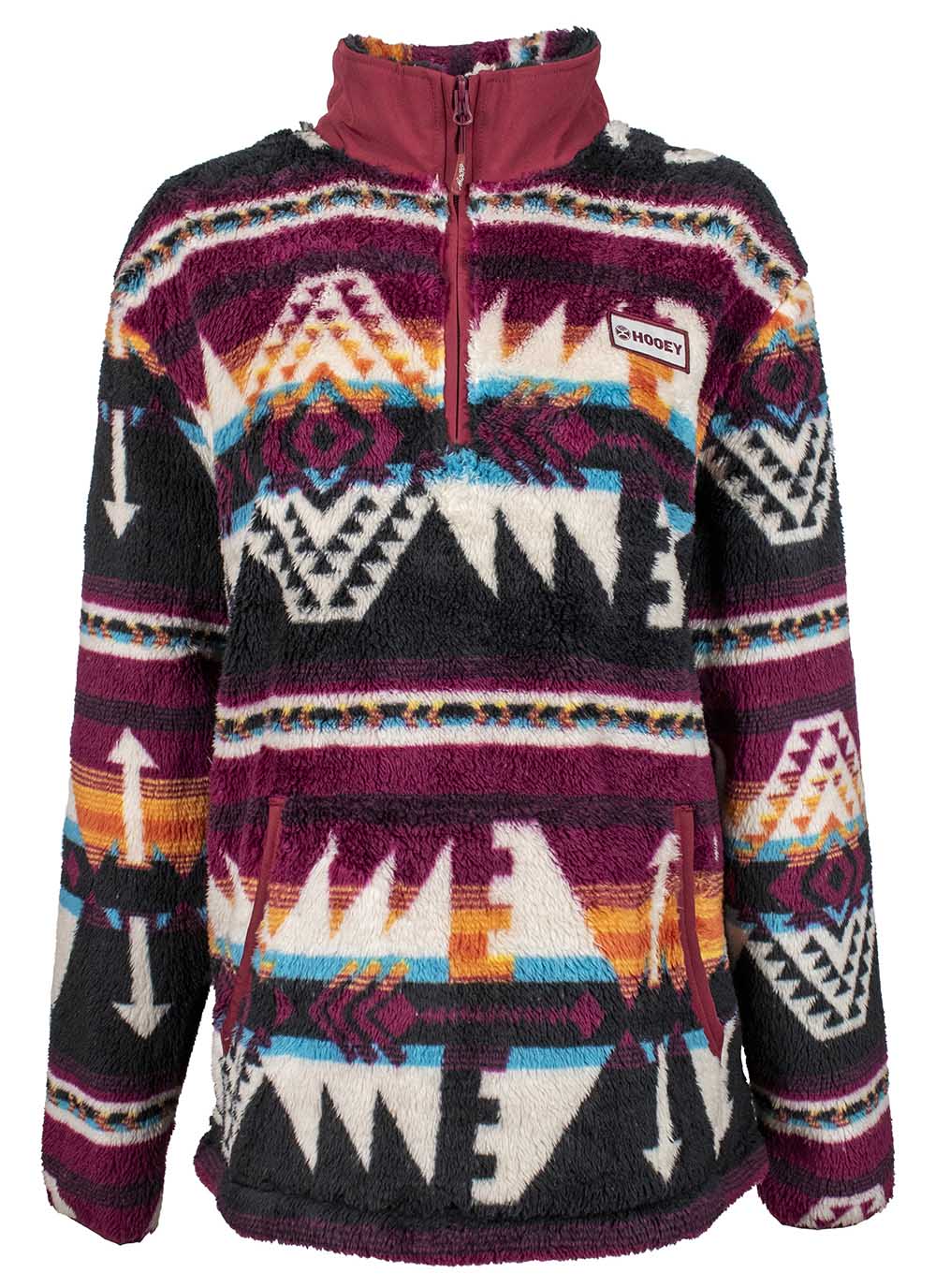 aztec fleece zip up