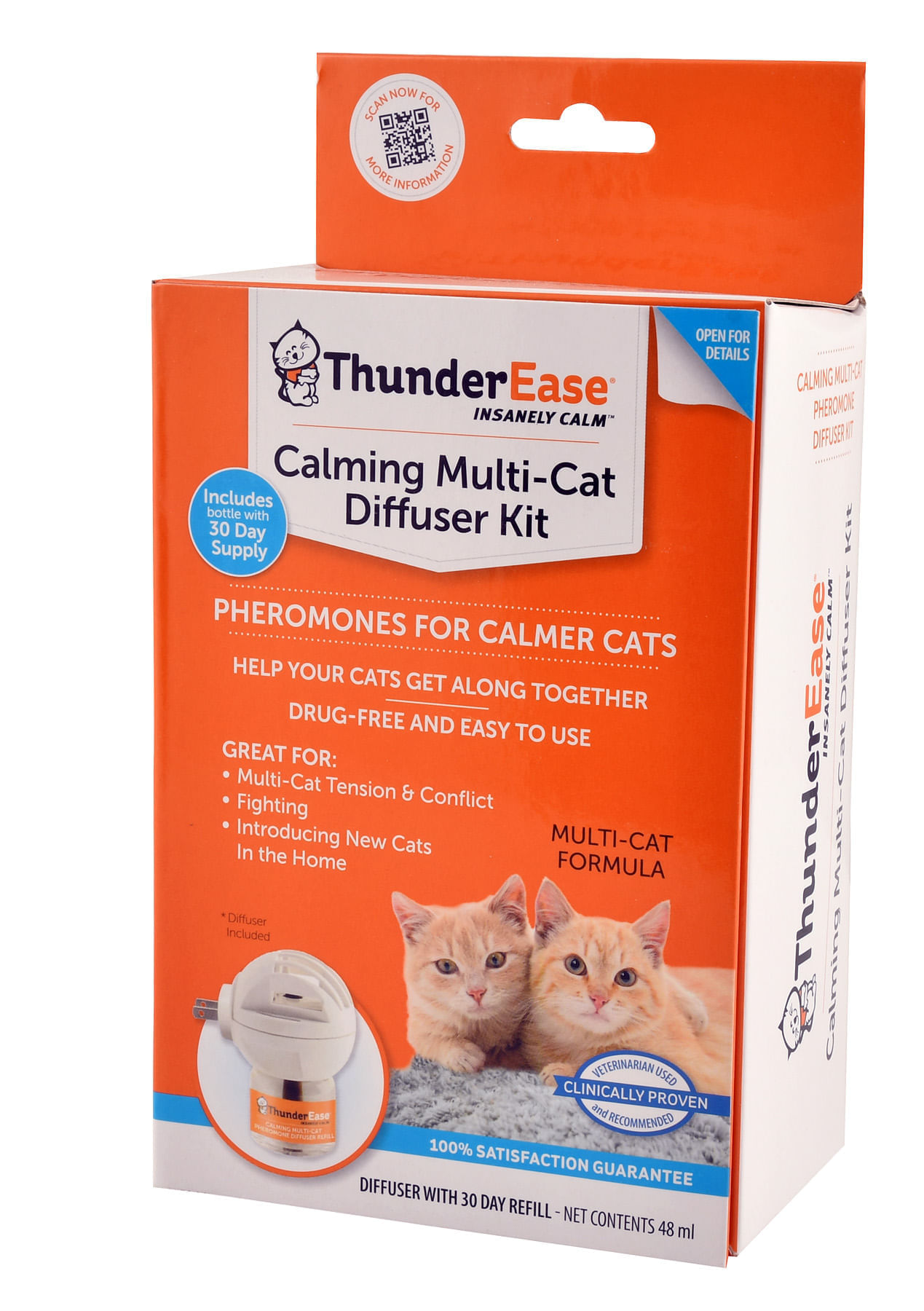 Thunderease Multi Cat Calming Diffuser Kit Jeffers 2945