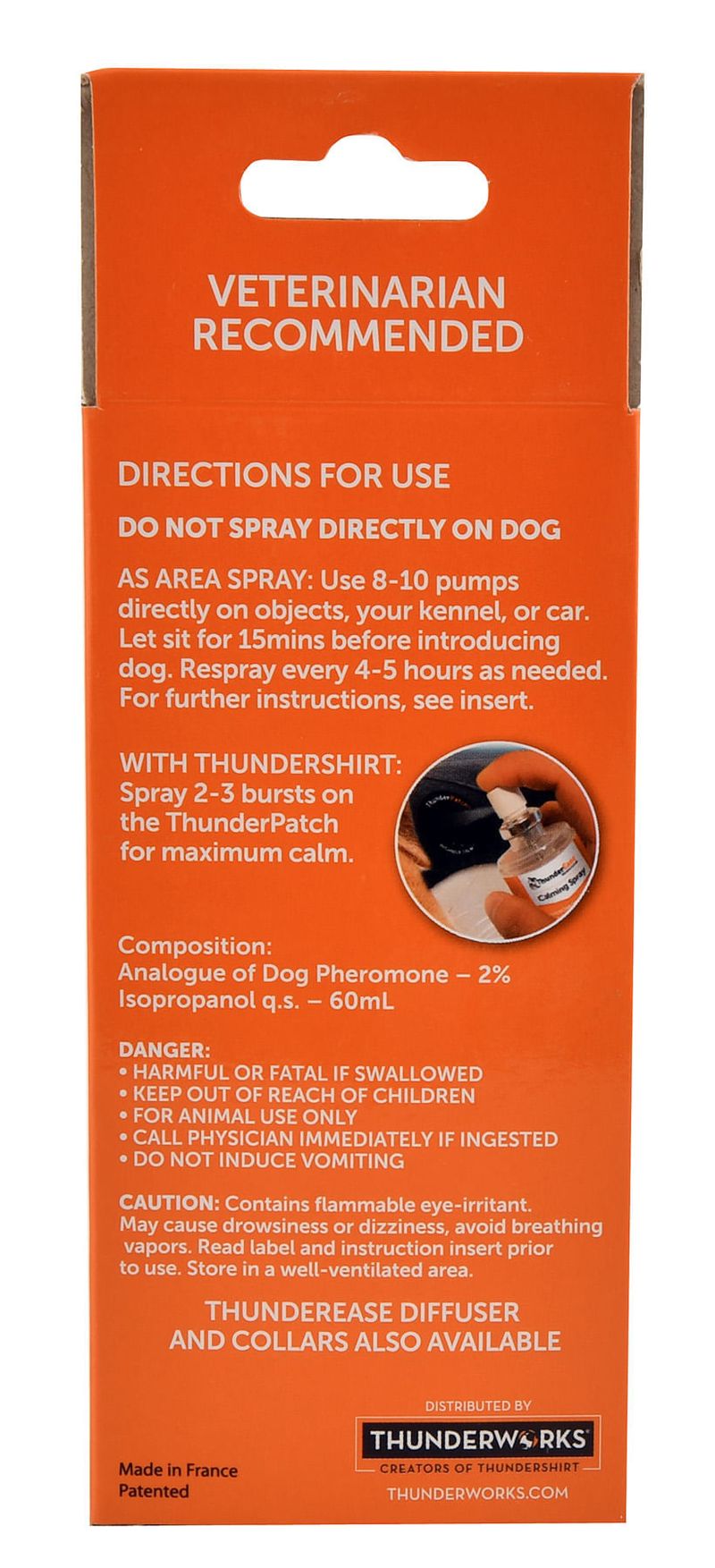 ThunderEase for Dogs - Calming Spray – ThunderShirt