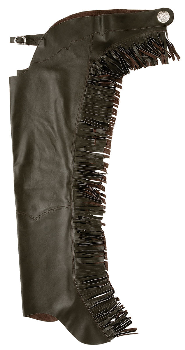 Smooth-Leather-Chaps-with-Fringe