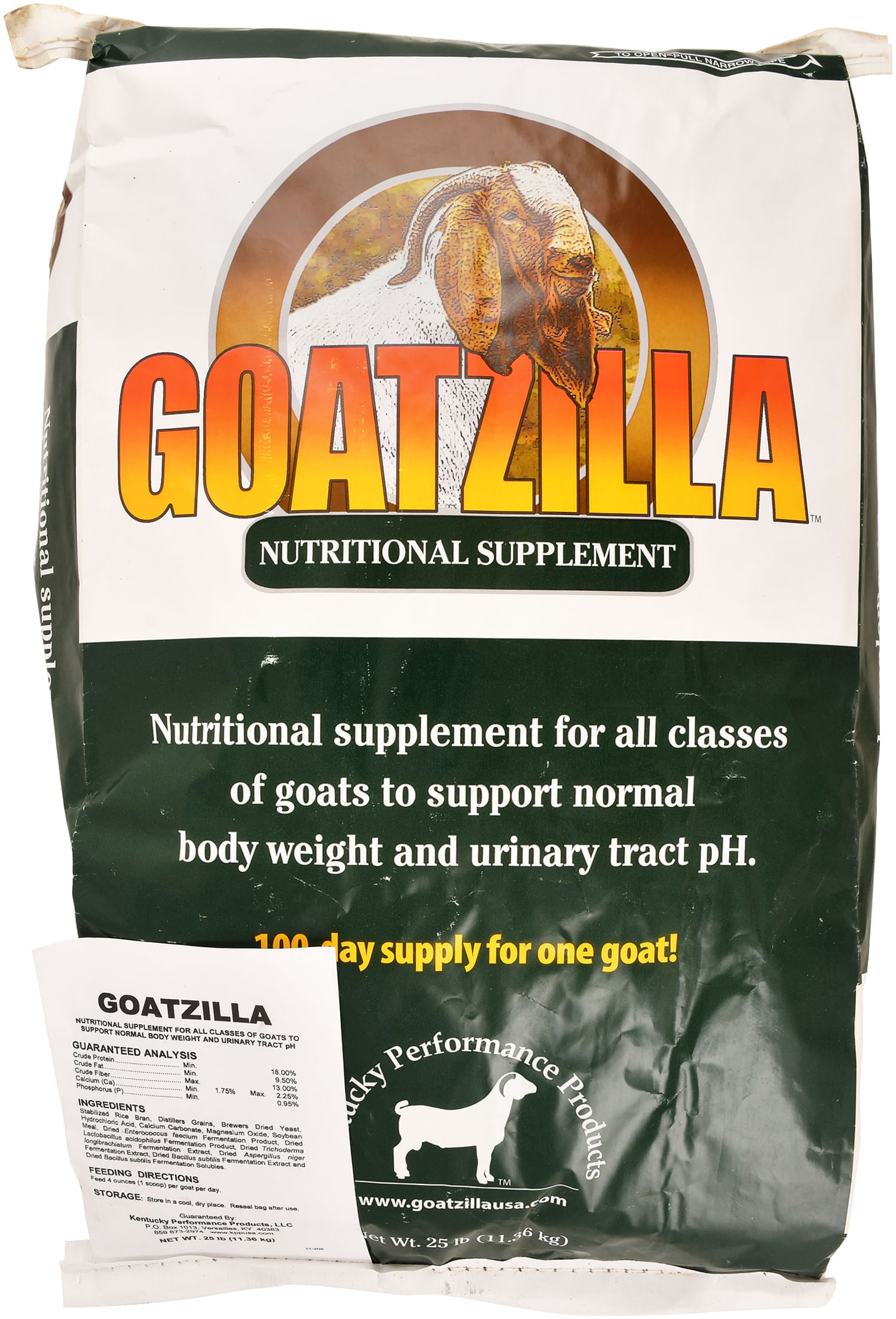 Goatzilla™ Nutritional Supplement for Goats, 25 lb bag - Jeffers Pet | Pet  Supplies, Horse Supplies, Farm Supplies & Pharmacy