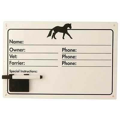 Dry-Erase-Horse-Nameplate-Set-each