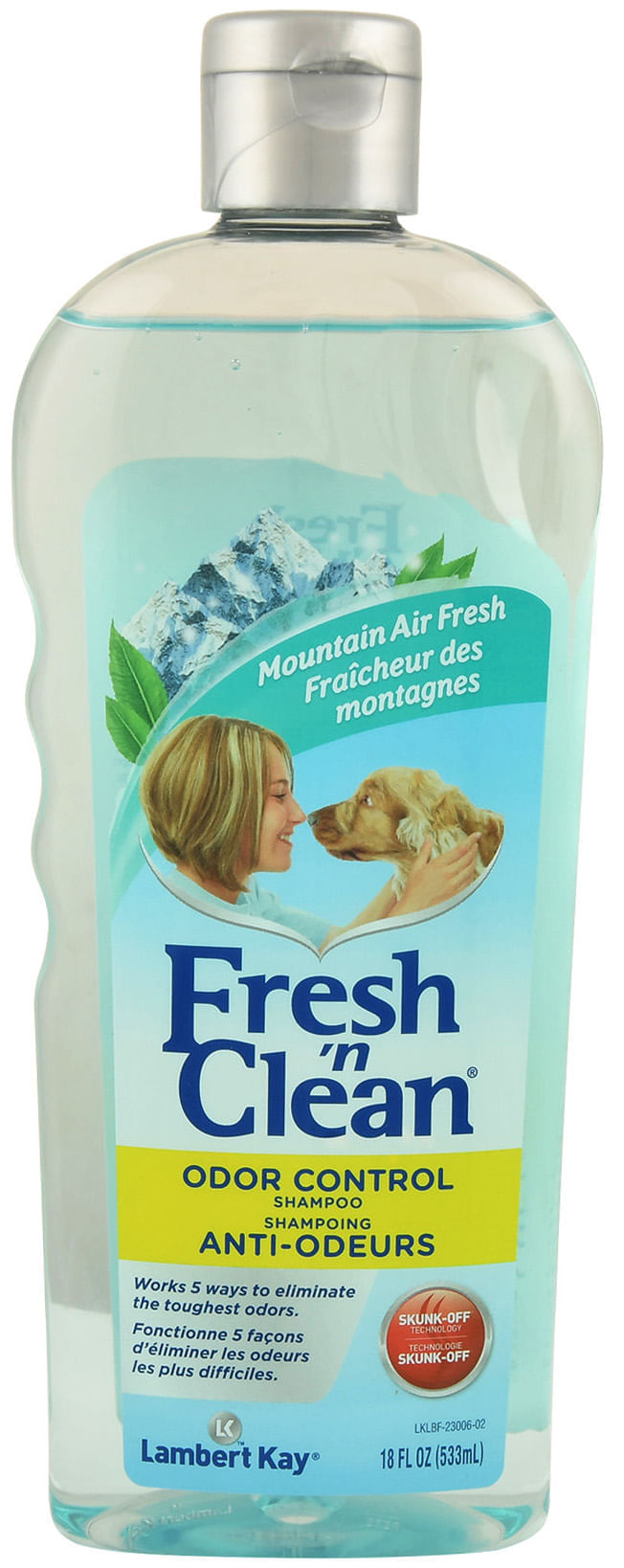 Fresh n Clean Odor Control Shampoo 18 oz Jeffers