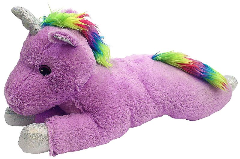 Jumbo unicorn on sale stuffed animal