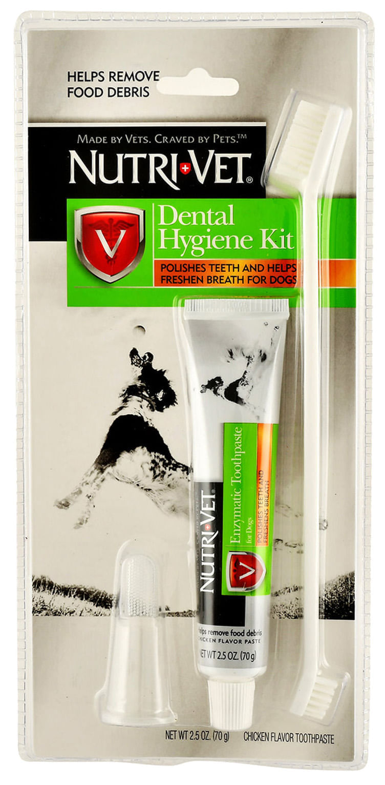 NutriVet Dental Hygiene Kit for Dogs Jeffers