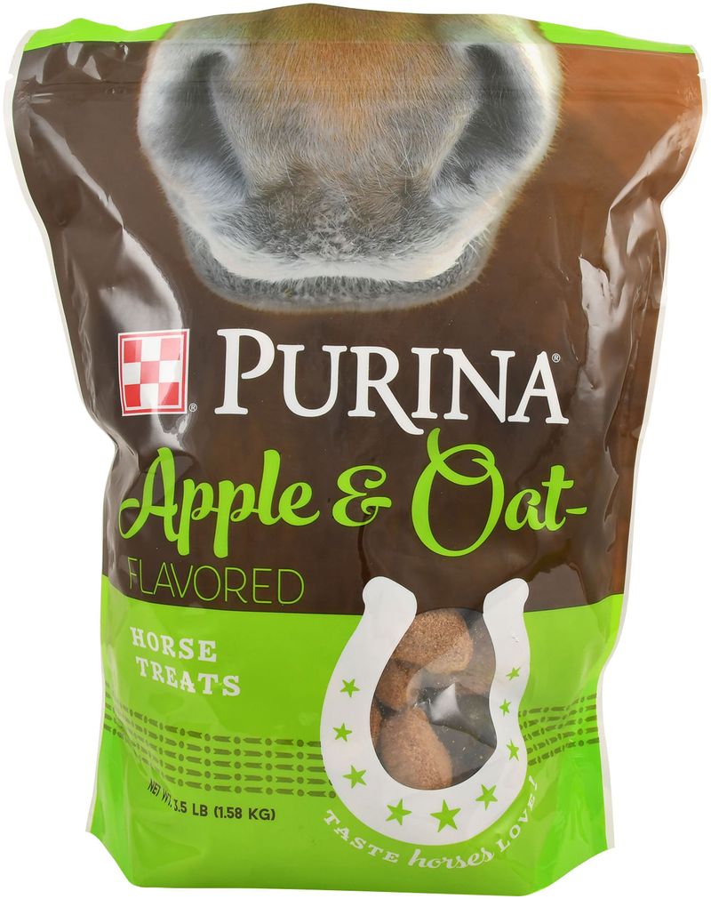 Purina Apple & Oats Horse Treats, 3.5 lb Jeffers
