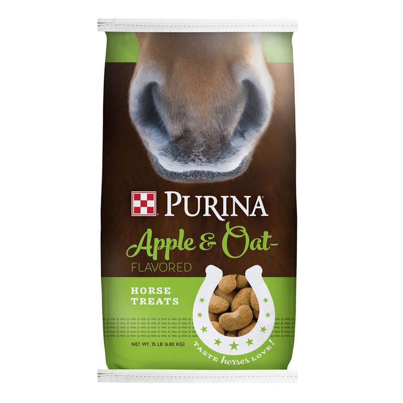 Purina Apple & Oats Horse Treats, 15 lb Jeffers