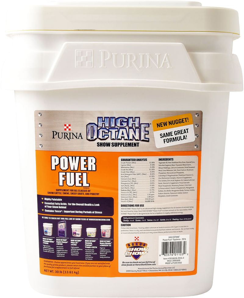 High Octane® Power Fuel® Topdress Livestock Feed