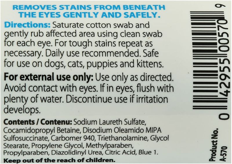 Pet Tear Stain Remover Jeffers