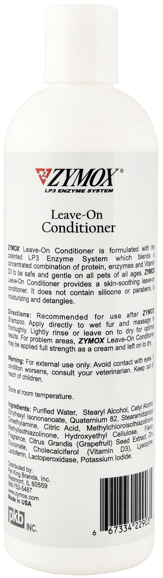 Zymox conditioning outlet rinse