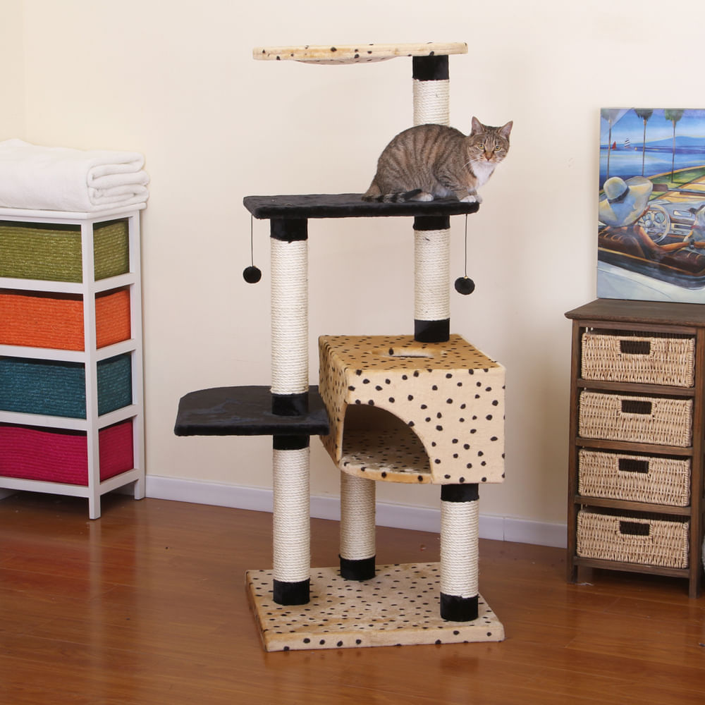 Jeffers | Leopard Print Cat Furniture - Jeffers