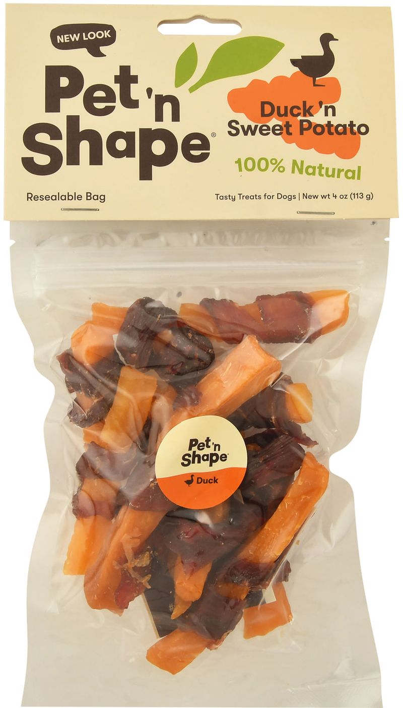 Sweet potato 2024 duck dog treats