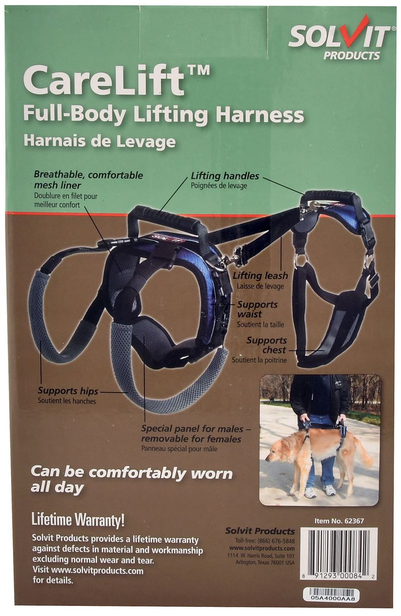 Care lift clearance harness