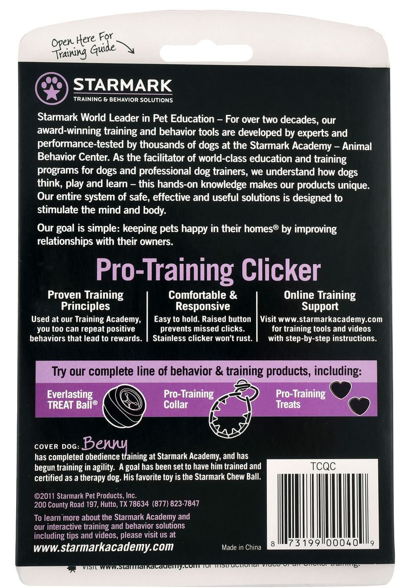 Starmark Pro-Training Clicker for Dogs