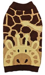 Giraffe-Motif-Dog-Sweater