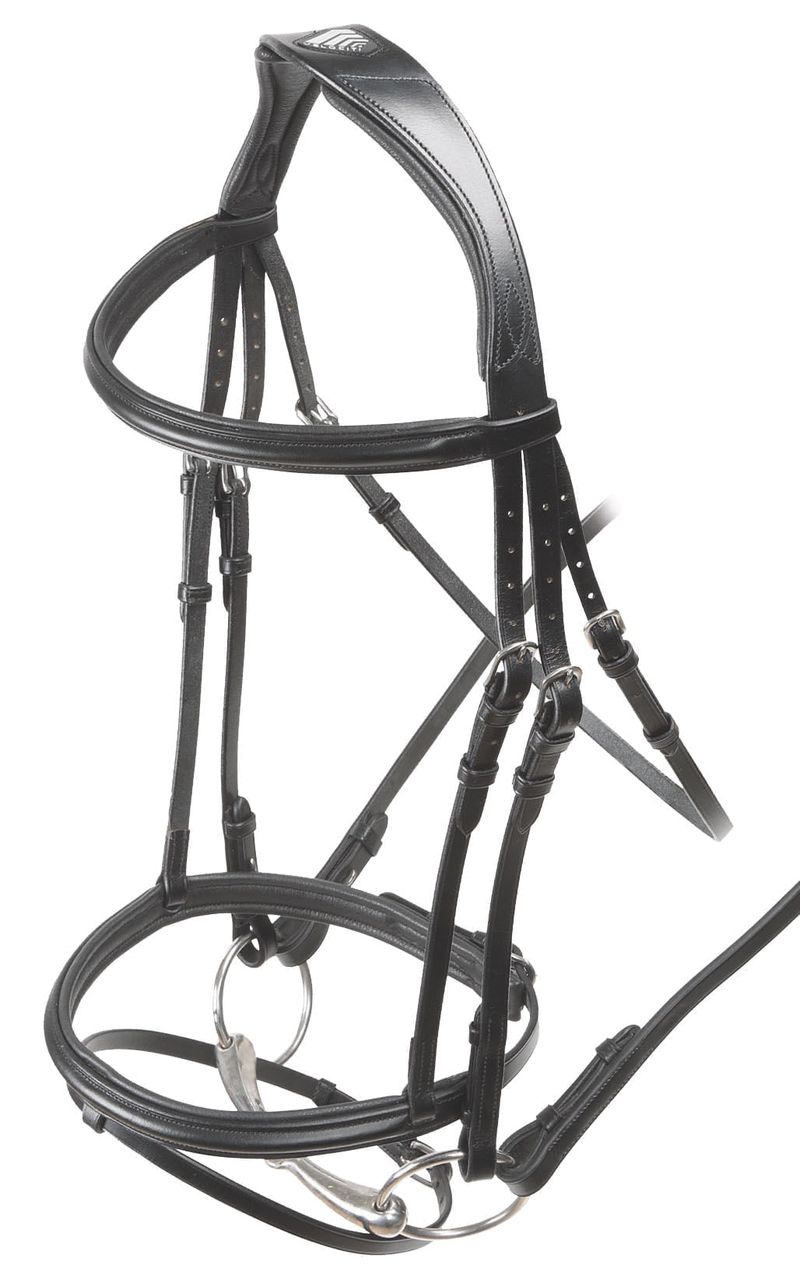 Velociti Padded Raised Flash Bridle Jeffers