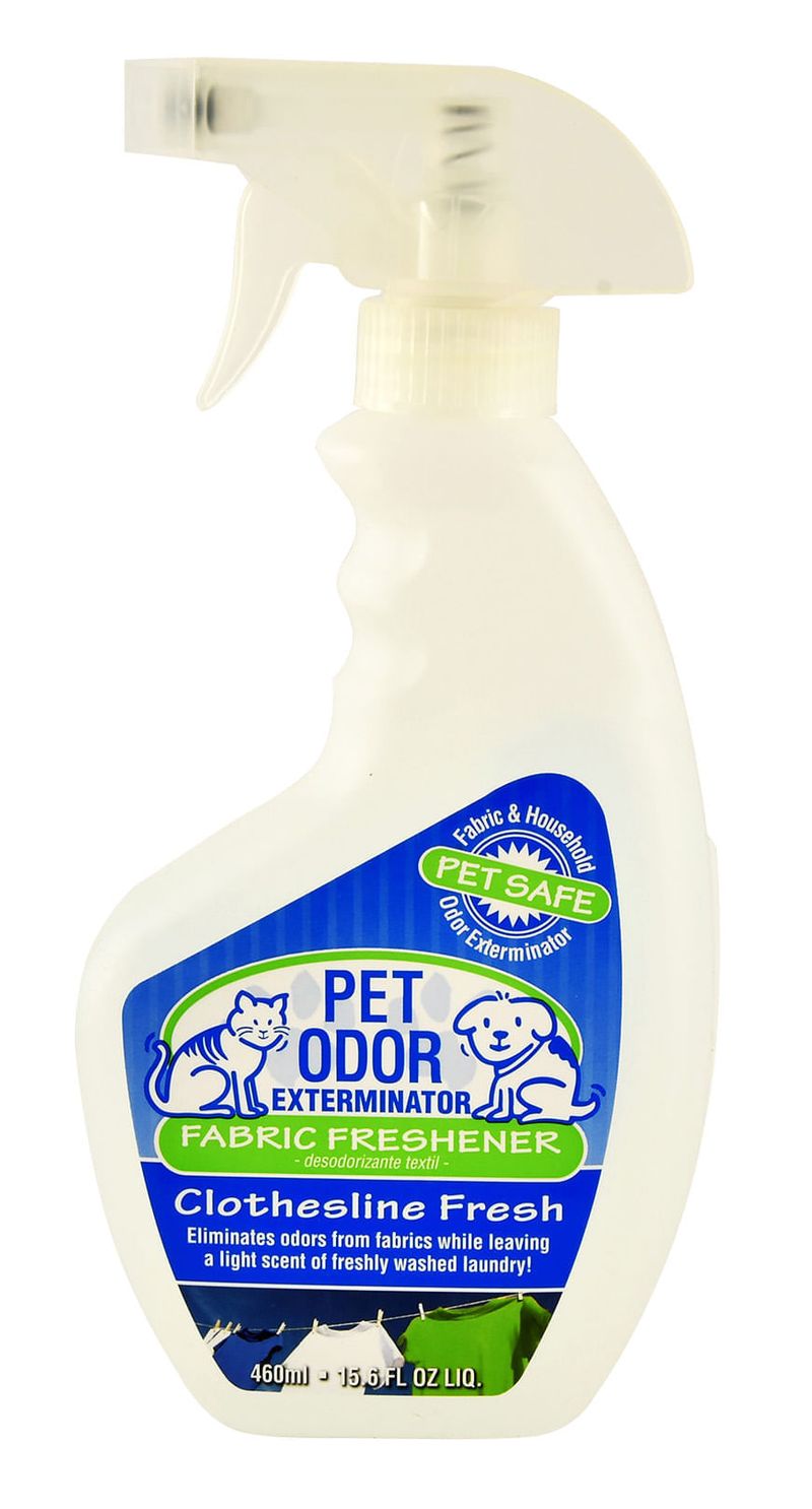 Pet Odor Exterminator Fabric Freshener Spray, Clothesline Fresh Jeffers