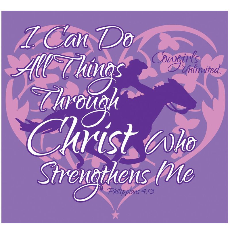 I-Can-Do-All-Things-Through-Christ...-T-Shirt-Violet