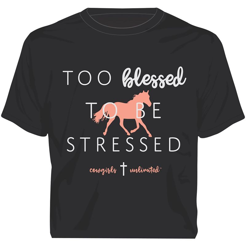 Too-Blessed-to-be-Stressed-T-shirt