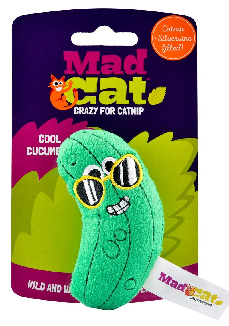 Cool Cucumber Mad Cat Catnip Toy Jeffers
