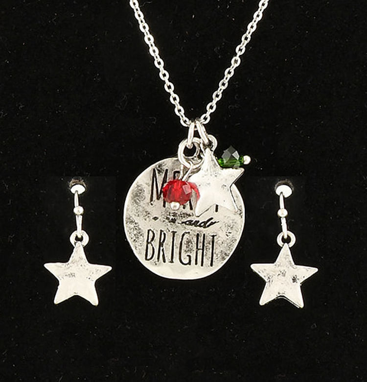 -Merry---Bright--Necklace---Earring-Set