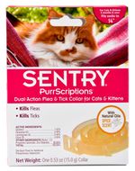 Sentry dual action flea and 2024 tick collar