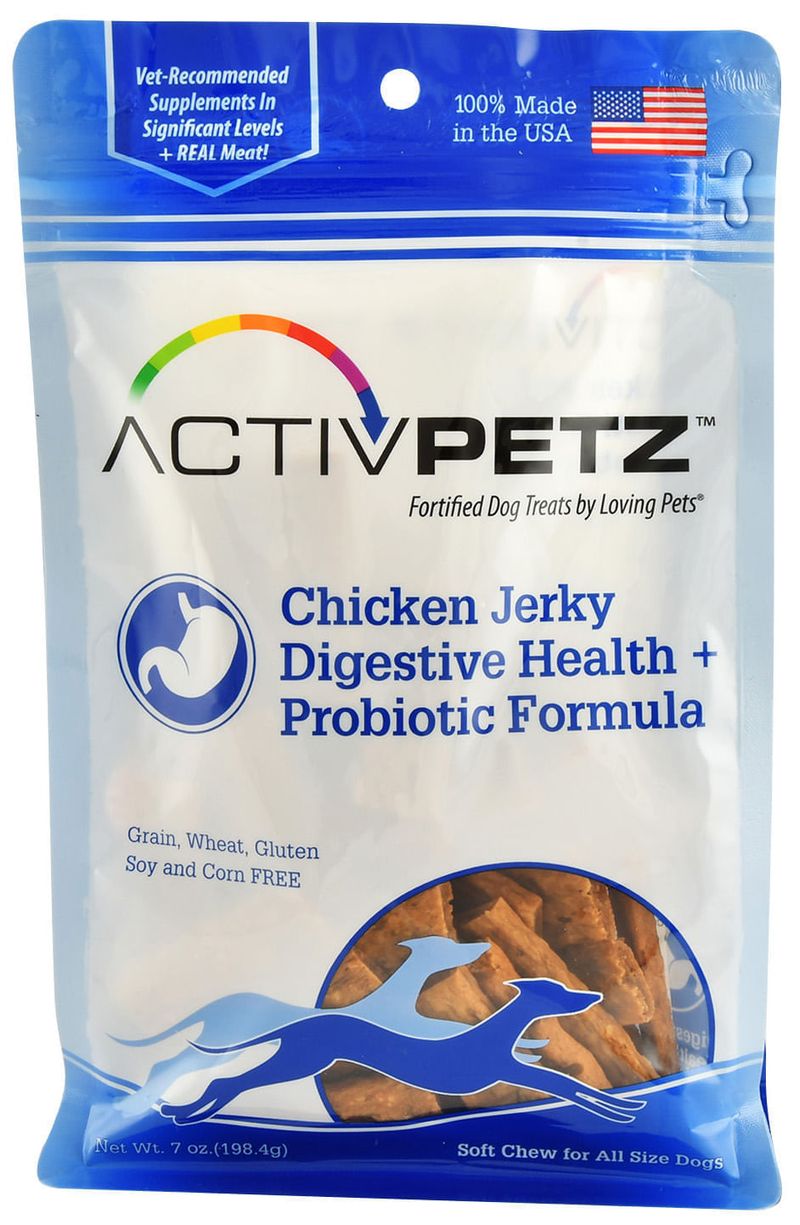 ActivPetz Digestive Health + Probiotic Jerky Treats Jeffers
