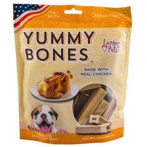 Yummy Bones Dog Treats, 13 oz