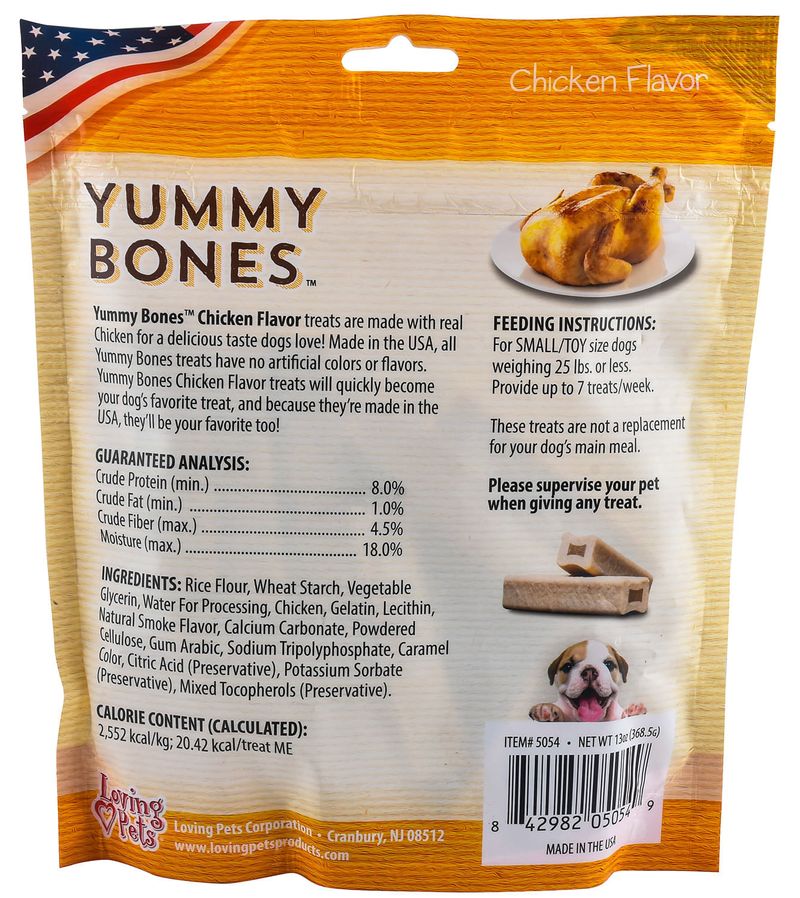 Yummy Bones Dog Treats Jeffers