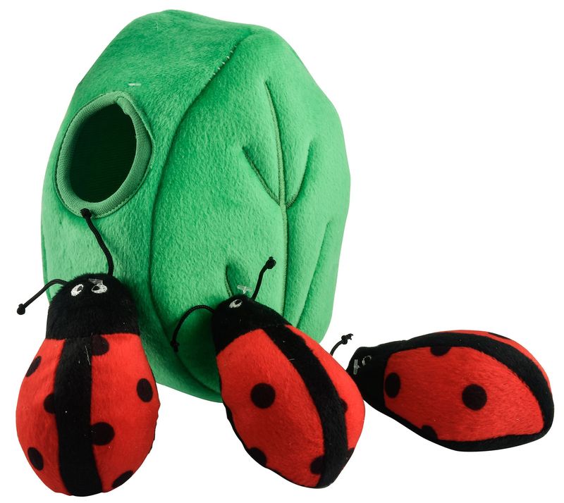 Zippy-Paws-Leaf-Burrow-with-Ladybugs