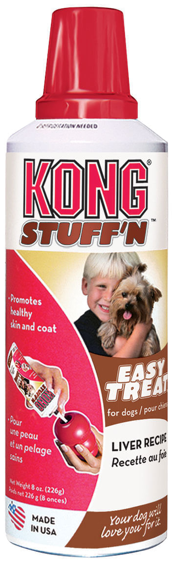 Kong Easy Treat Stuffin' Paste Peanut Butter Flavor - 8 oz.