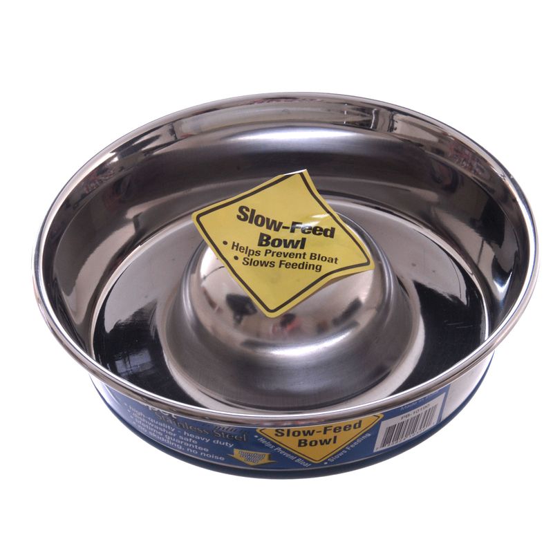 Durapet Premium Stainless Steel SlowFeed Bowls Jeffers